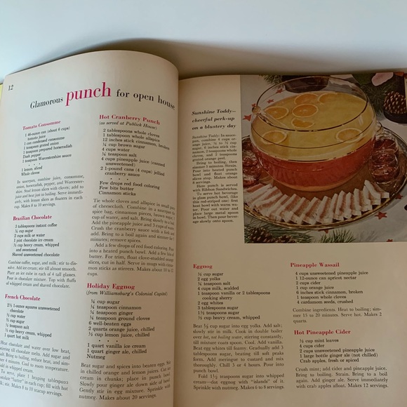 Better Homes and Gardens "Holiday Cook Book" Special Occasions Vintage 1950s - Picture 7 of 14